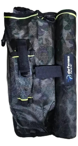 Bolso Herramientas Pesca+caja Organizadora Señuelos Anzuelos