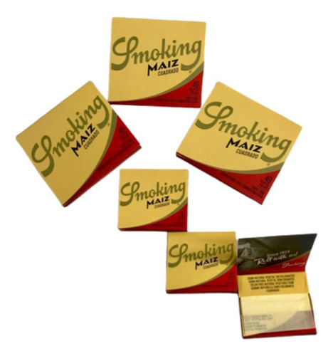 Papel Smoking Maiz Medium Vegetal Por 6 Unidades Candyclub