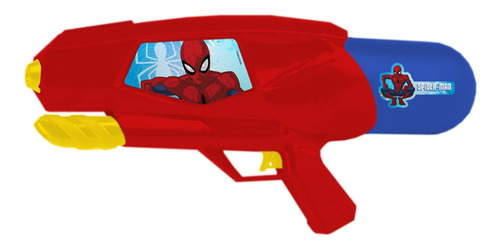 Pistola De Agua Spiderman 22x9x48cm Sebigus 8537