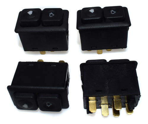 4pcs Interruptor De Ventanilla Eléctrica For Bmw E30 Serie