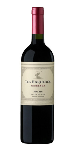 Vino Los Haroldos Reserva Malbec X 750ml X 6 U