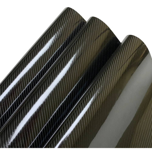 Papel Vinilo Wrapp Adhesivo Canales Aire Fibra Carbono 6d