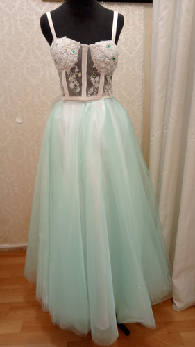 Vestido De 15, 3 Piezas. Talle 1 (85 A 90 De Busto) (Usado)