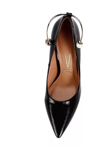 Sapato Vizzano 1184.180 Tornozeleira Pérolas Scarpin | Mercado Livre
