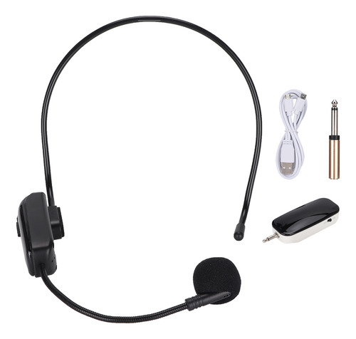 Micrófono Inalámbrico Uhf, Auriculares, Micrófono Para Enseñ