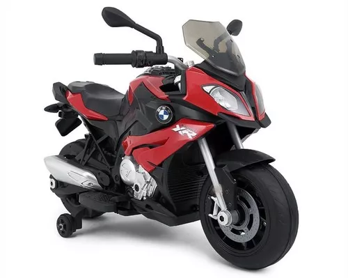 Mini Moto Elétrica Infantil 6v Bmw S1000rr Vermelha Criança