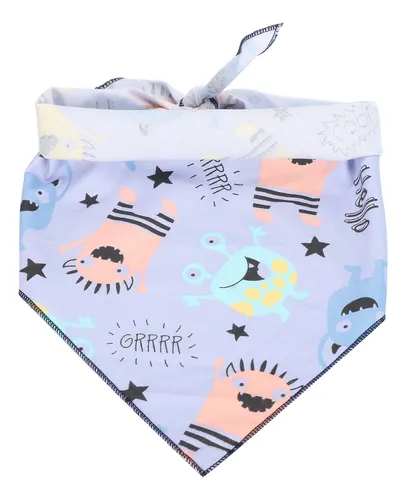 Babero Triangular Para Mascotas, 4 Piezas, Estilo Estampado,