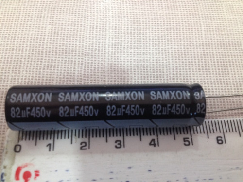 Capacitor 82uf 450v 105graus Pacote Com 50pcs Samxon