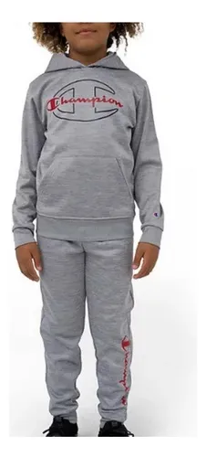 Grey champion jogging suit sale
