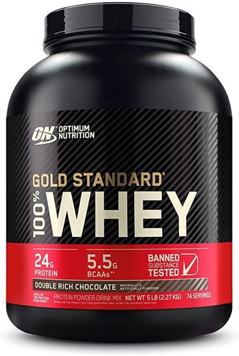 Proteína Whey En Polvo Optimum Nutrition Gold Standard 5 Lb