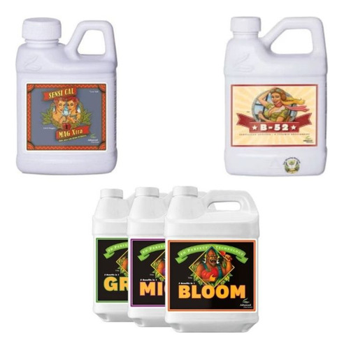 Kit Advanced Nutrients Cal Mag + B-52 250ml + Tripack 500ml