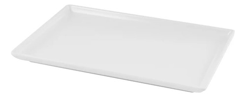 Bandeja Retangular 35 Cm Cor Branca