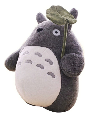 Mi Vecino Totoro Con Peluche Hoja De Loto 40cm