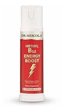 El Dr. Mercola, Boost Vitamina B12 Energy Spray, 0,85 Fl. On