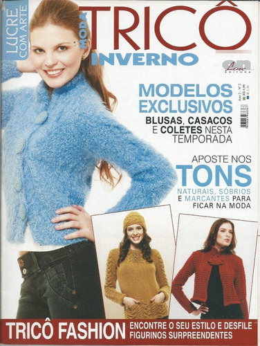 Revista  Moda Tricô Inverno , Ano 2, Nº 02