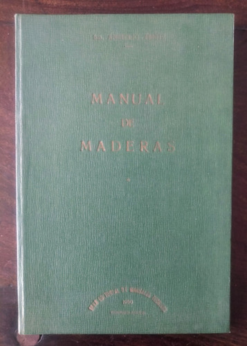 Anatolio Ernitz Manual De Maderas        /a