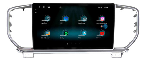 Multimidia Aikon Fóton Sportage 2019 A 2022 12+256gb Octa 9p