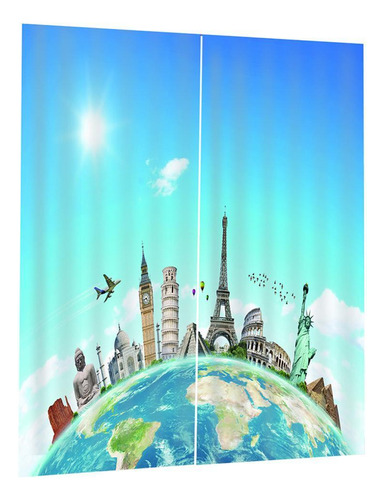 Forro De Cortina De Baño Resistente Al Moho El 150x166cm