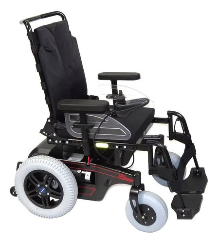 Cadeira De Rodas Motorizada B400 Com Ajustes Ottobock Cor Preta