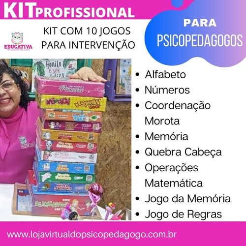 Imagem 6 de 6 de Kit Profissional De Atendimento Psicopedagógico