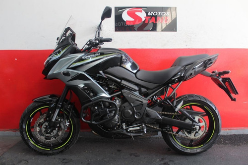 Imagem 4 de 11 de Kawasaki Versys 650 Abs 2019 Preta Preto