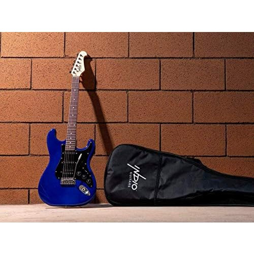 Guitarra Eléctrica De Serie Indo De 6 Cuerdas Cuerpo D...
