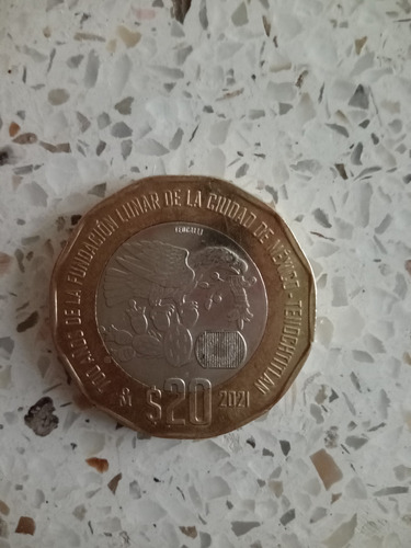 Moneda Conmemorativa 700 Años De La Fundación Lunar