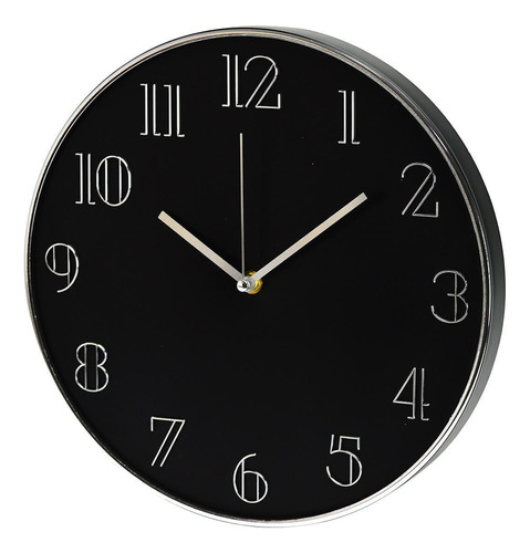 Relógio De Parede Cozinha 30cm Silencioso Modern Minimalista