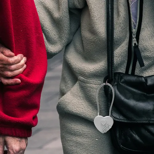Candado De Corazón Con Cerradura De Amor, Candado Pequeño