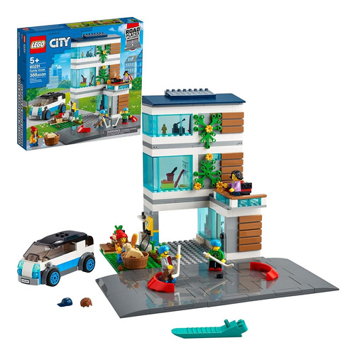 Kit De Construcción Lego City Family House (60291); Juguete 