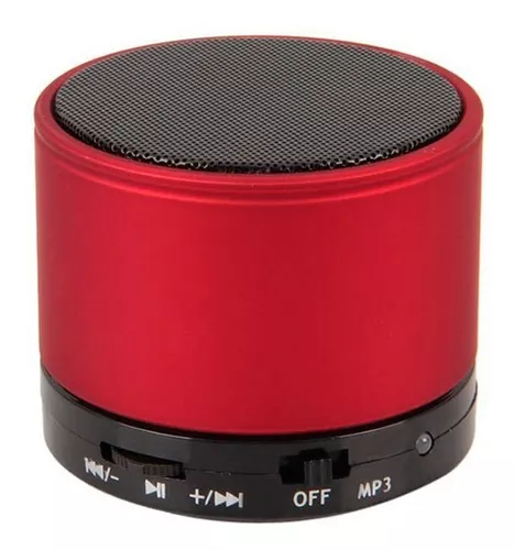 Parlante Zuena Bluetooth Metálico Varios Colores Color Rojo Mercadolibre 