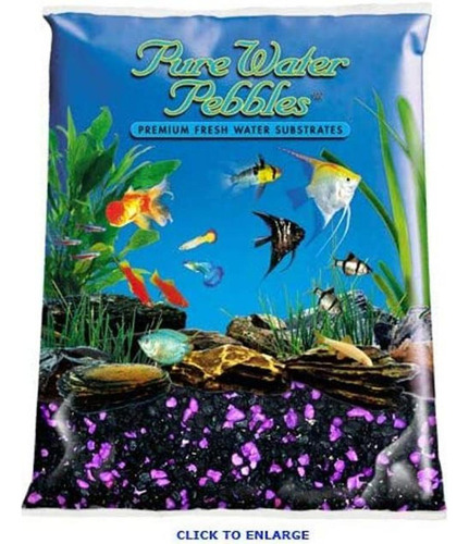 Pure Water Pebbles Grava Para Acuario 5 Libras