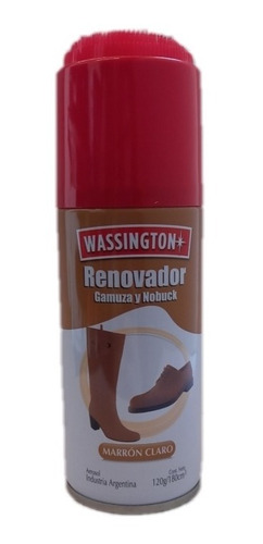 Wassington Renovador Gamuza Y Nobuck 120g