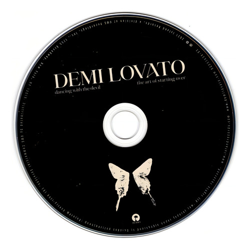 Demi Lovato - Dancing With The Devil - Cd / Autografiado
