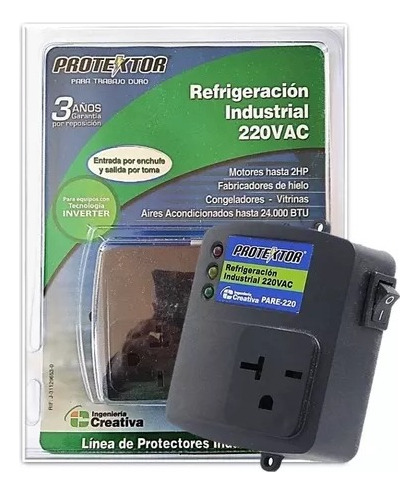 Protector Aire Acond Refrigeracion 220v Toma/enchufe