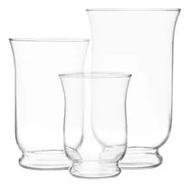 Comprar Royal Imports Hurricane - Portavelas Para Pilar, Jarrón De Vidrio Transparente, Maceta De Terrario, Centro De Mesa Decorativo, Uso Para Velas Flotantes, Bodas, Exhibición Del Hogar, Día Festivo, Juego