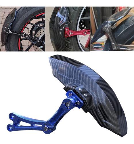 Guardabarros Trasero Ajustable Para Motocicleta, Piezas De