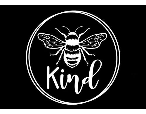 Bee Kind Circle Be Kind Decal Vinyl Sticker|cars Trucks...