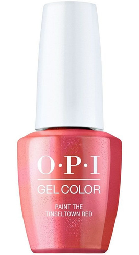 Opi Gel Color Paint The Tinseltown Red X15ml. Celebration