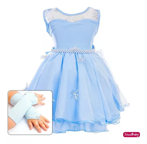 vestido frozen para aniversario