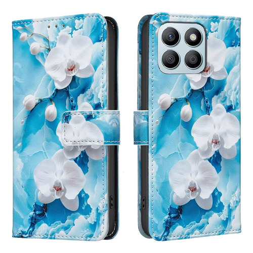 B Funda De Teléfono Tipo Cartera Para Honor X8c, Funda De Piel Sintética Con Función Atril, Ranuras Para Tarjetas,