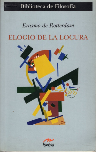 Libro: Elogio De La Locura / Erasmo De Róterdam