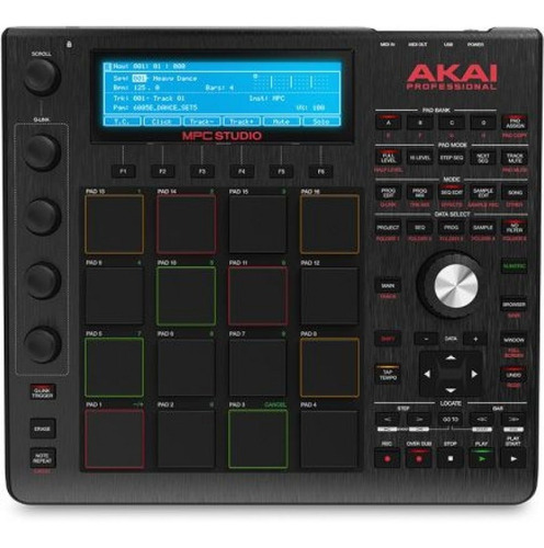 Controlador Midi USB Akai Mpc Studio Blk Dj cor preto