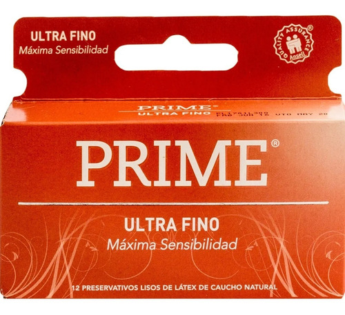 Preservativos Prime De Látex Ultrafino X 12 Un. ¡oferta!