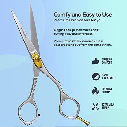 Tijeras De Peluquería P/cortar El Cabello C/funda