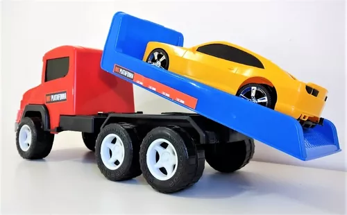 Caminhão De Brinquedo Basculante Caçamba Com Ferramentas