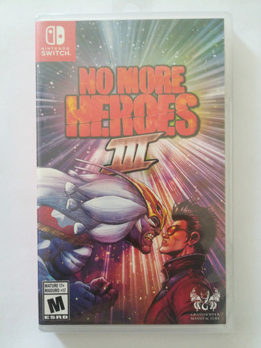 No More Heroes Iii 3 Switch 100% Nuevo, Original Y Sellado