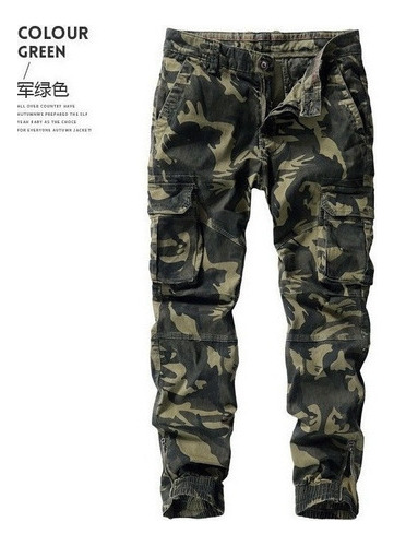 Jogger De Camuflaje Casual De Moda Para Hombre, Ropa De Call