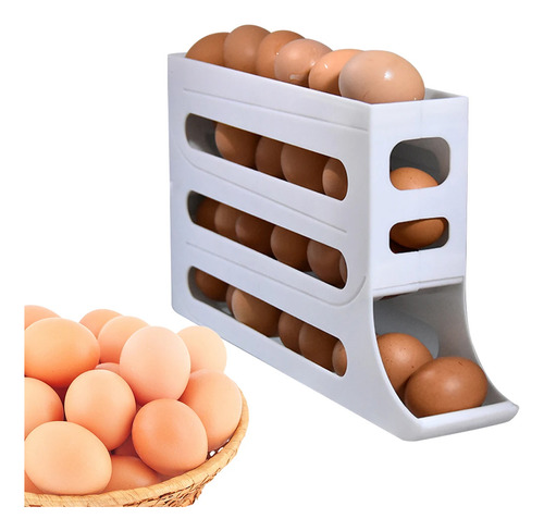 Soporte Para Huevos, Dispensador Con Soporte Para Huevos Enr