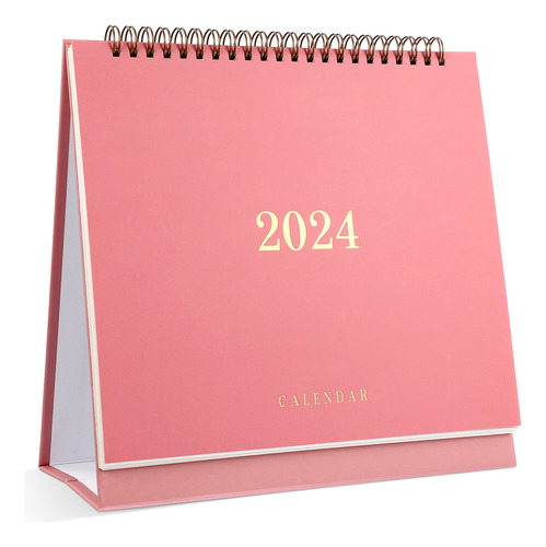 Calendario Mensual De Escritorio 2024-2025, Planificador De